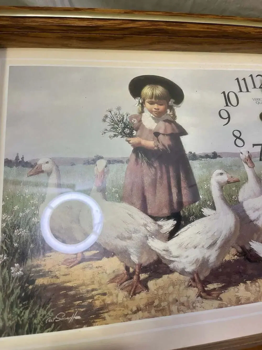 French Goose Clock - , - Picture 6 of 6